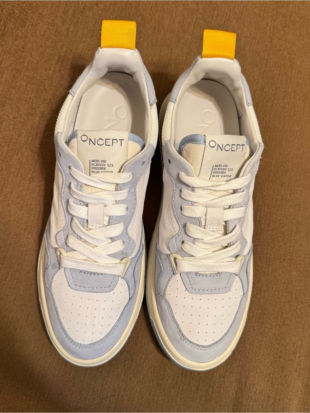 ONCEPT Phoenix Blue Vapor Leather Sneakers | Size 8 Excellent condition
